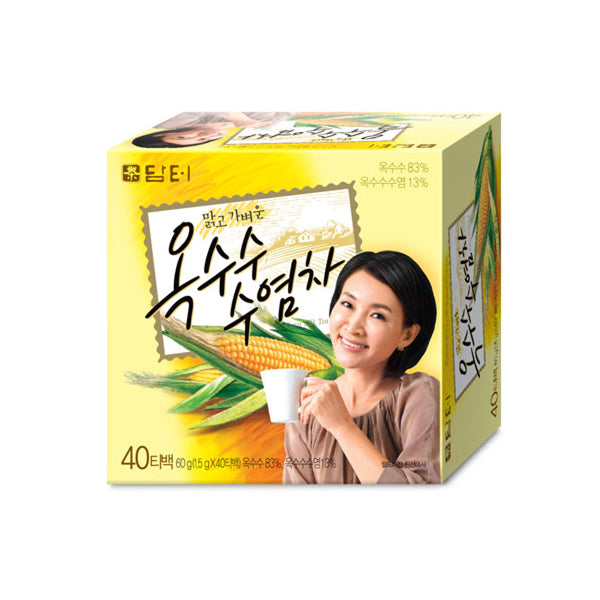 【ダムト】トウモロコシひげ茶 60g（ティーバッグ18包）香ばしい健康茶 カフェインゼロ