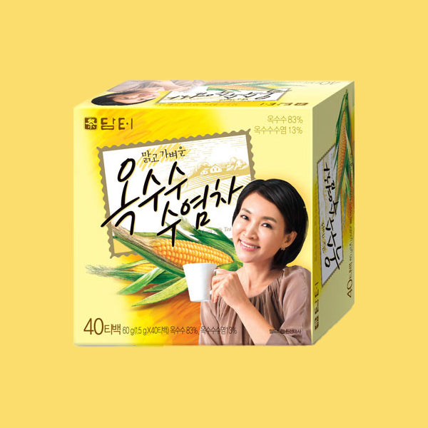 【ダムト】トウモロコシひげ茶 60g（ティーバッグ18包）香ばしい健康茶 カフェインゼロ