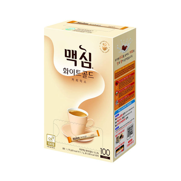 【マキシム】ホワイトゴールド コーヒーミックス 100本入 韓国インスタントコーヒー