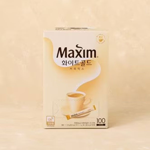 【マキシム】ホワイトゴールド コーヒーミックス 100本入 韓国インスタントコーヒー