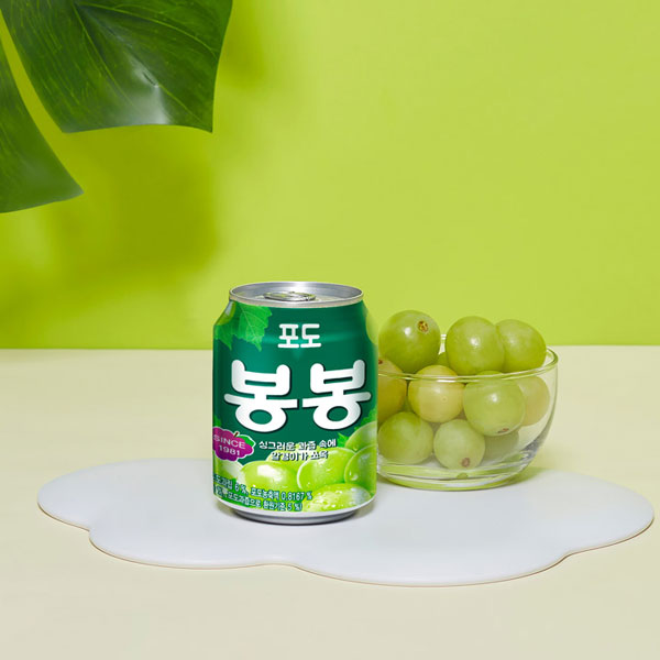 【ヘテ】ぶどうボンボン238ml 韓国ぶどうジュース 果肉入り 甘くてジューシー
