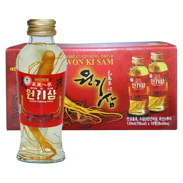 【高麗人参】高麗人参ドリンク120ml×10個入 健康維持 疲労回復 リラックス