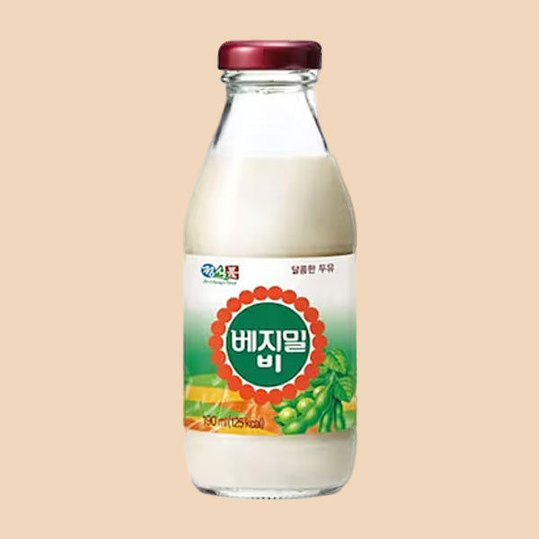 【サンユク】ベジミルB 190ml瓶 豆乳飲料 植物性たんぱく質 健康ドリンク