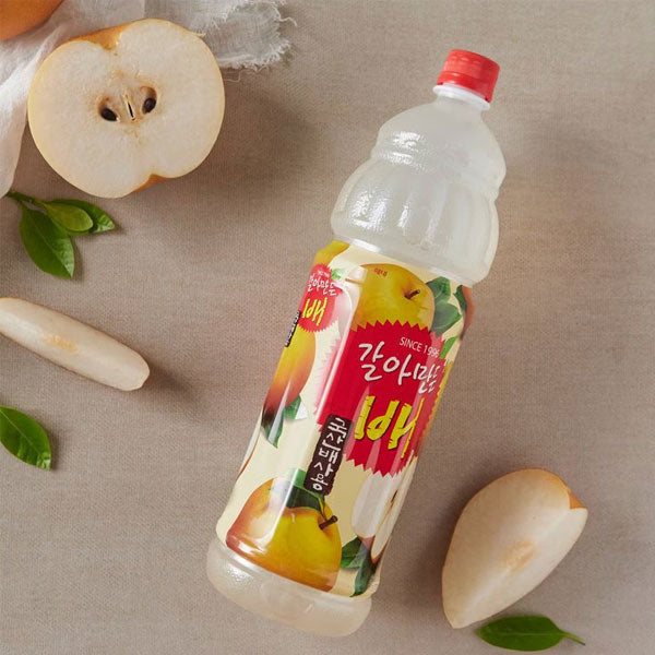 【ヘテ】すりおろし梨 ジュース 1.5L 韓国梨ジュース 果肉入り みずみずしい甘さ