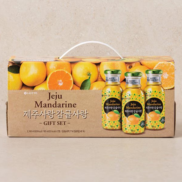 【ロッテ】済州ミカンジュース 180ml