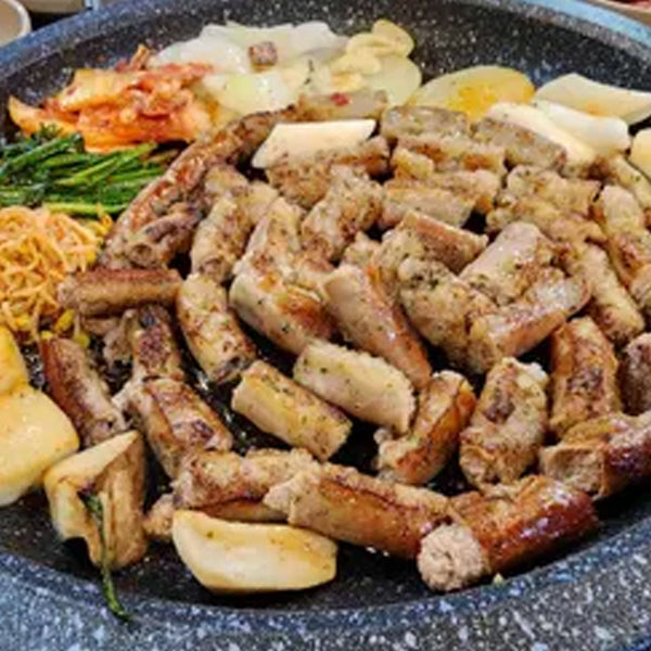 焼肉プレート 王石 28cm サムギョプサル プレート