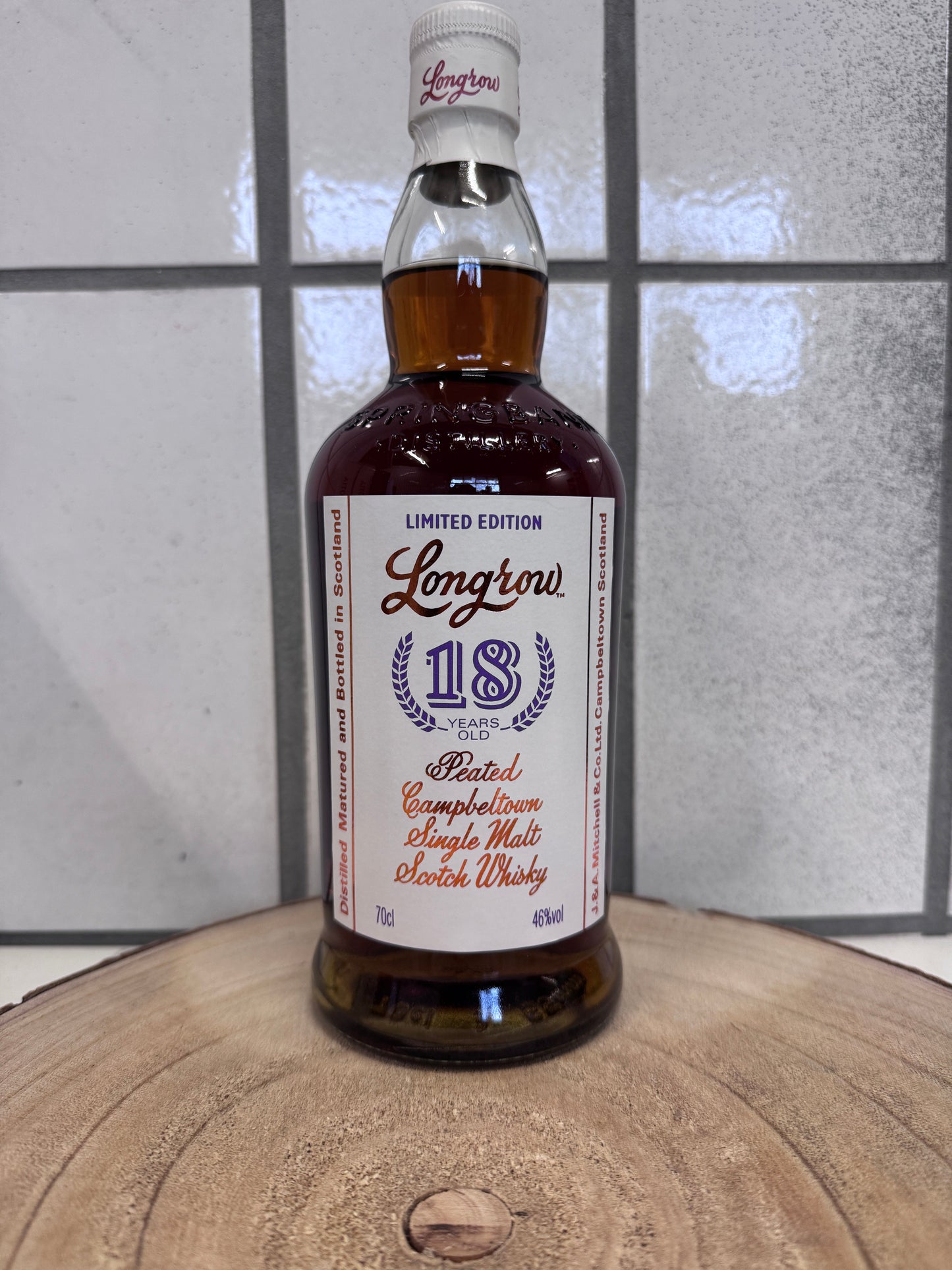 Longrow Limited Edition 18 Years Old Released in 2024 46.0%