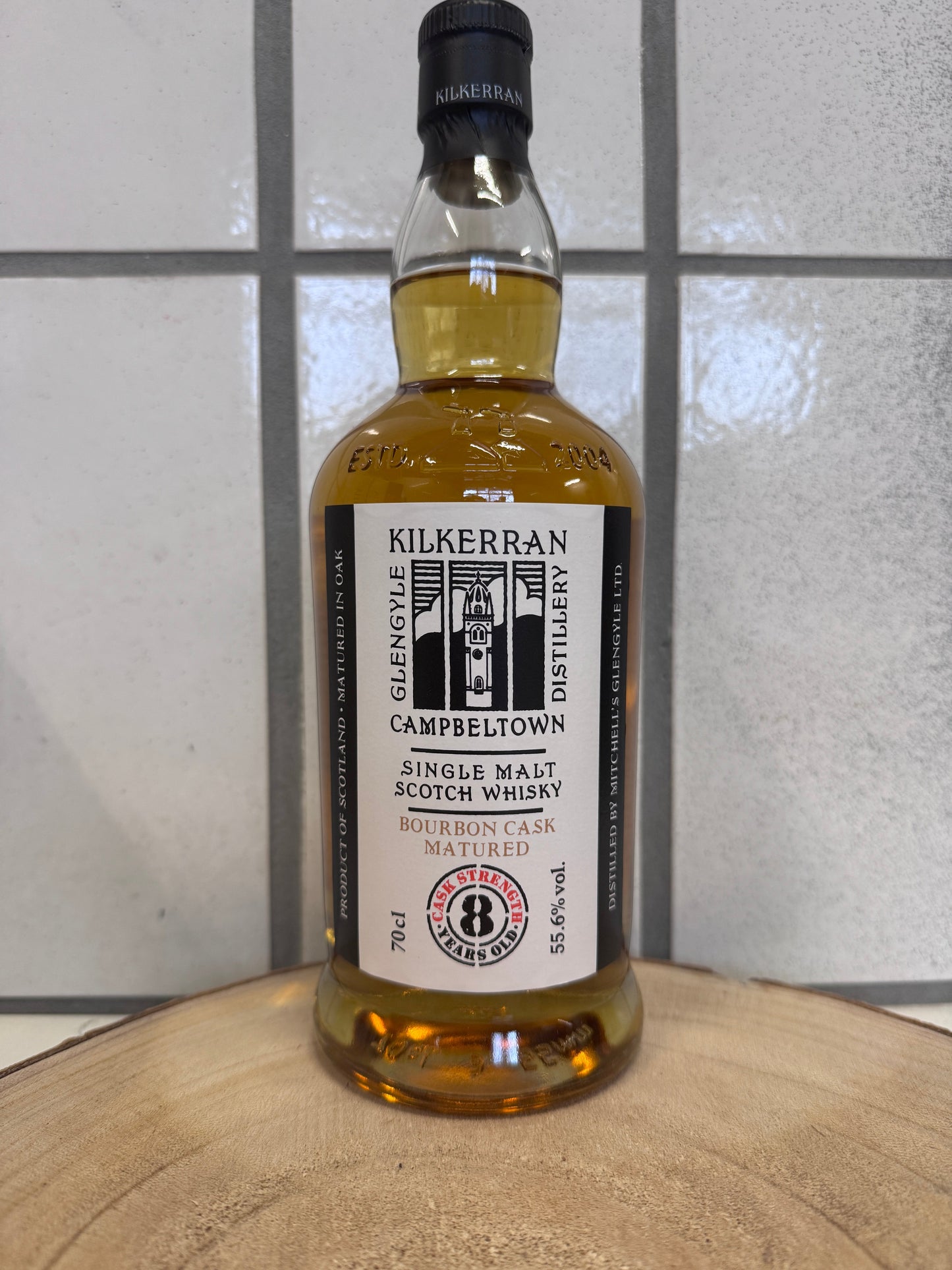 キルケラン　バーボンカスク　Kilkerran Bourbon Cask　8年　バッチNo.11　55.6％