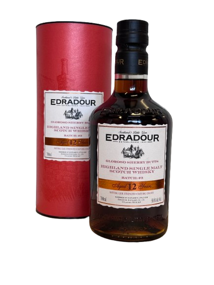 エドラダワー 12年 オロロソシェリー バッチ#3 カスクストレングス　Edradour 2012 Oloroso Sherry Butts 12Y.O Batch #3　58.6％