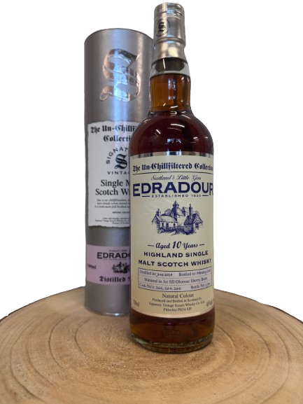 Edradour 10 Year Old Un-Chillfiltered Edradour 2014/2025 The Un-Chillfiltered Collection SV 46.0%