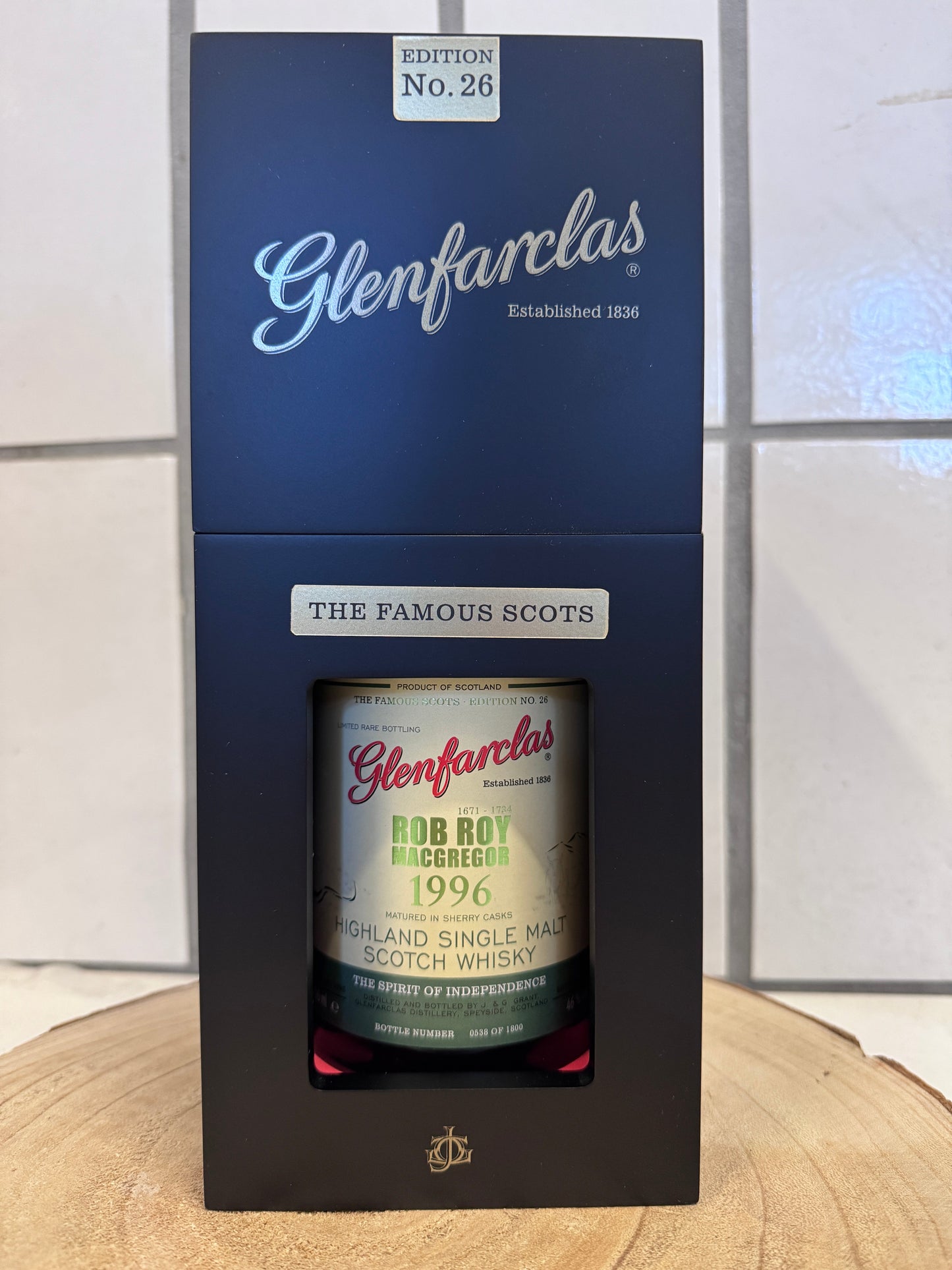 グレンファークラス　Glenfarclas 1996 Edition N°26「Rob Roy MacGregor」