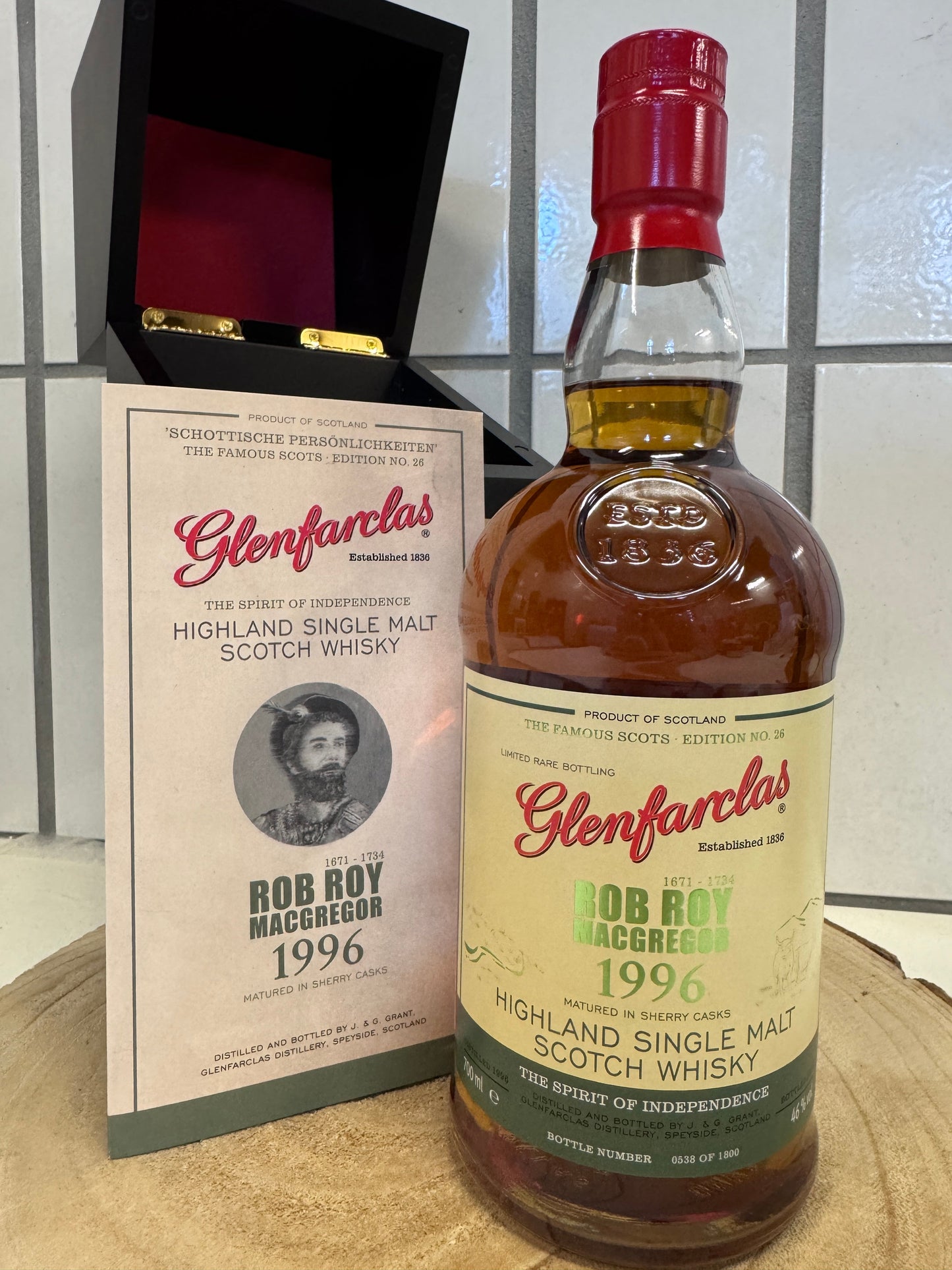 グレンファークラス　Glenfarclas 1996 Edition N°26「Rob Roy MacGregor」