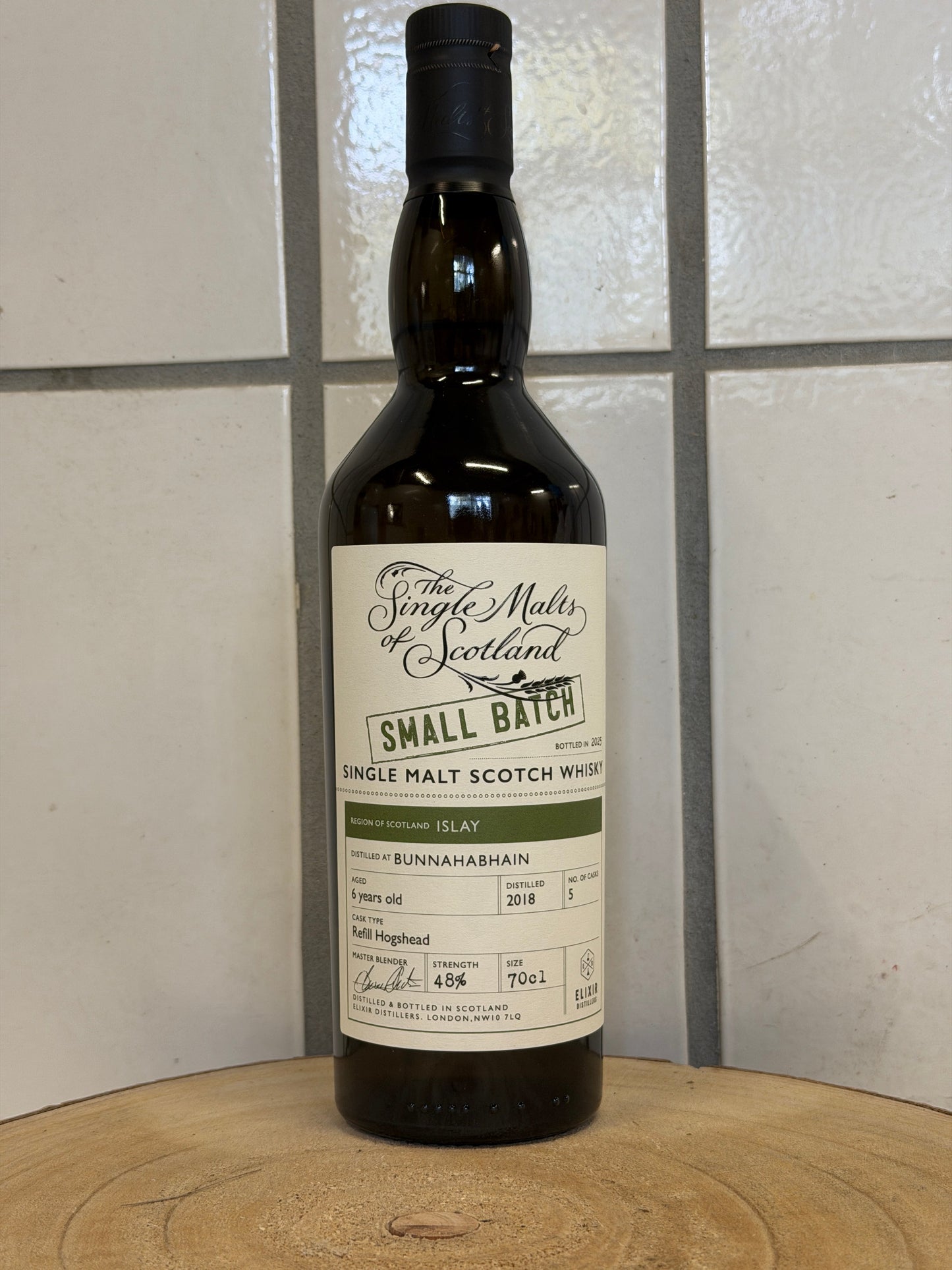 The Single Malts of Scotland Bunnahabhain 6 Year Old Small Batch 2018/2025 - 6 yo - Small Batch