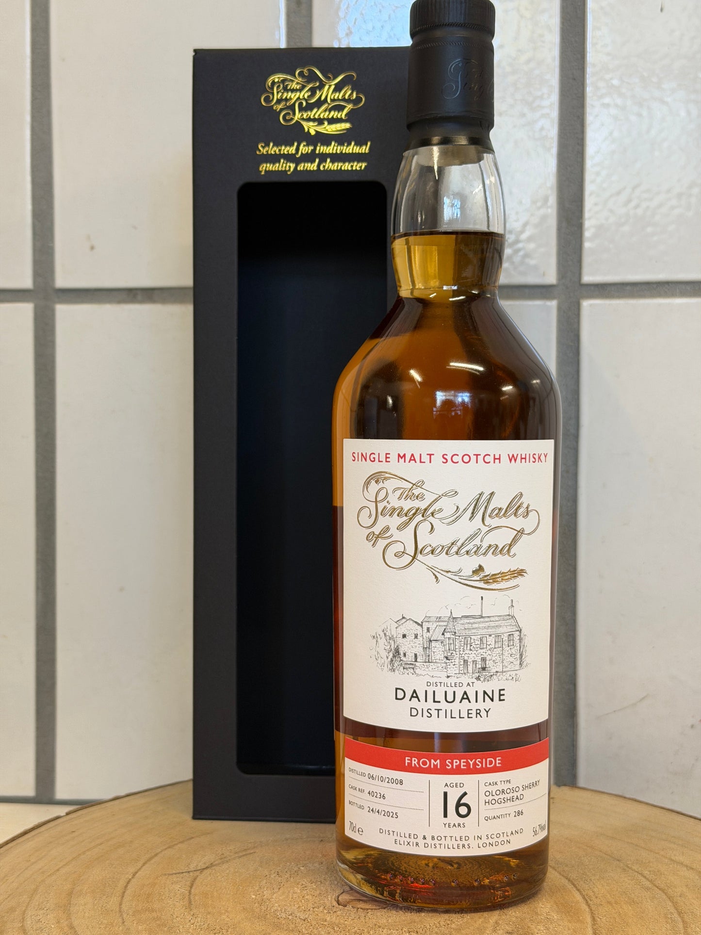 (ザ シングルモルツ オブ スコットランド) ダルユーイン 16年 オロロソシェリーホグスヘッド　The Single Malts of Scotland Dailuaine 2008/2025 - 16 y.o. - Oloroso Sherry Hogshead #40236