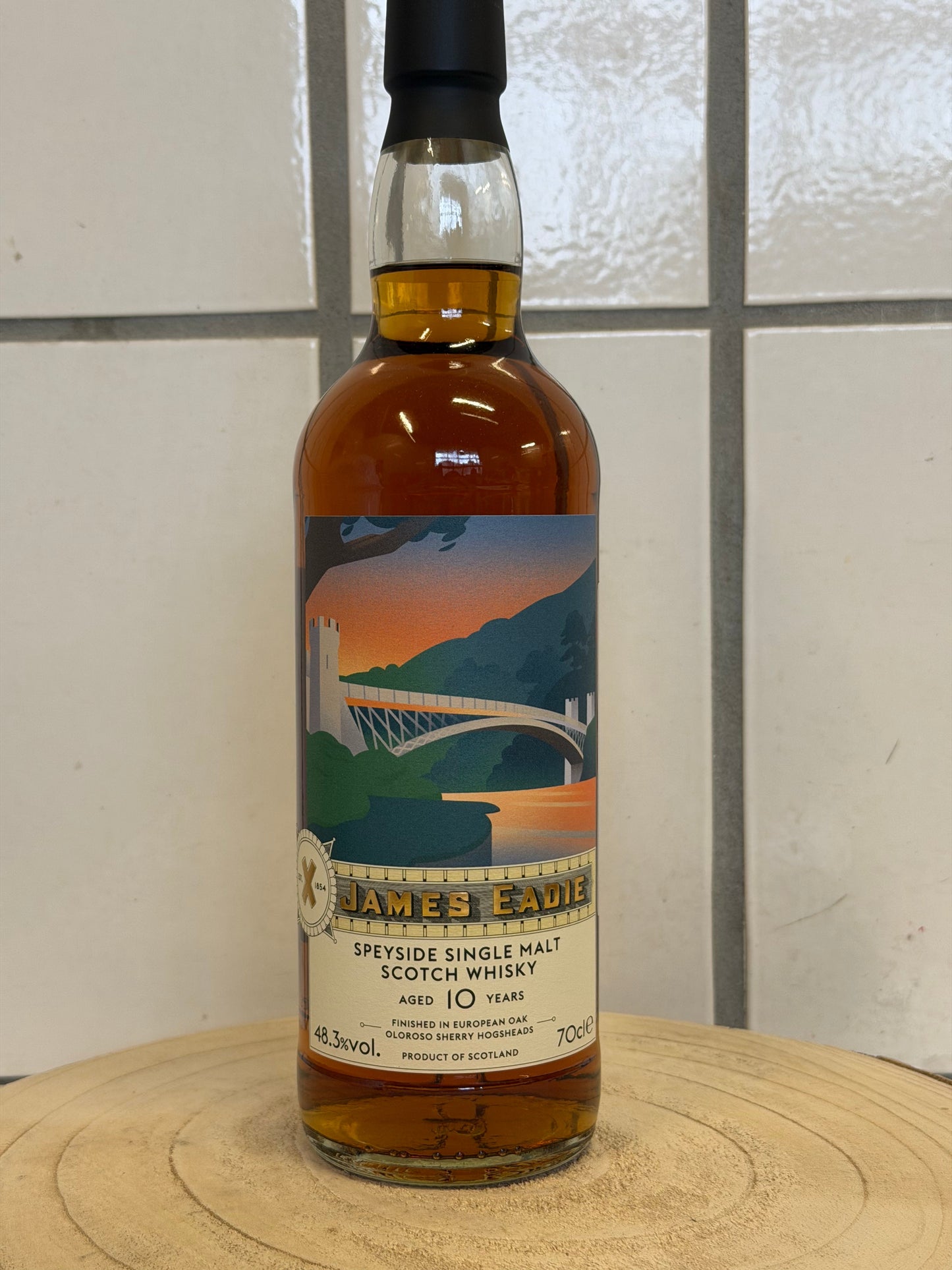 (ジェームズ イーディー) スペイサイド シングルモルト ダルユーイン 10年 シェリーカスク フィニッシュ　Speyside Single Malt (Dailuaine) - 10 y.o. - Sherry Cask Finish - James Eadie