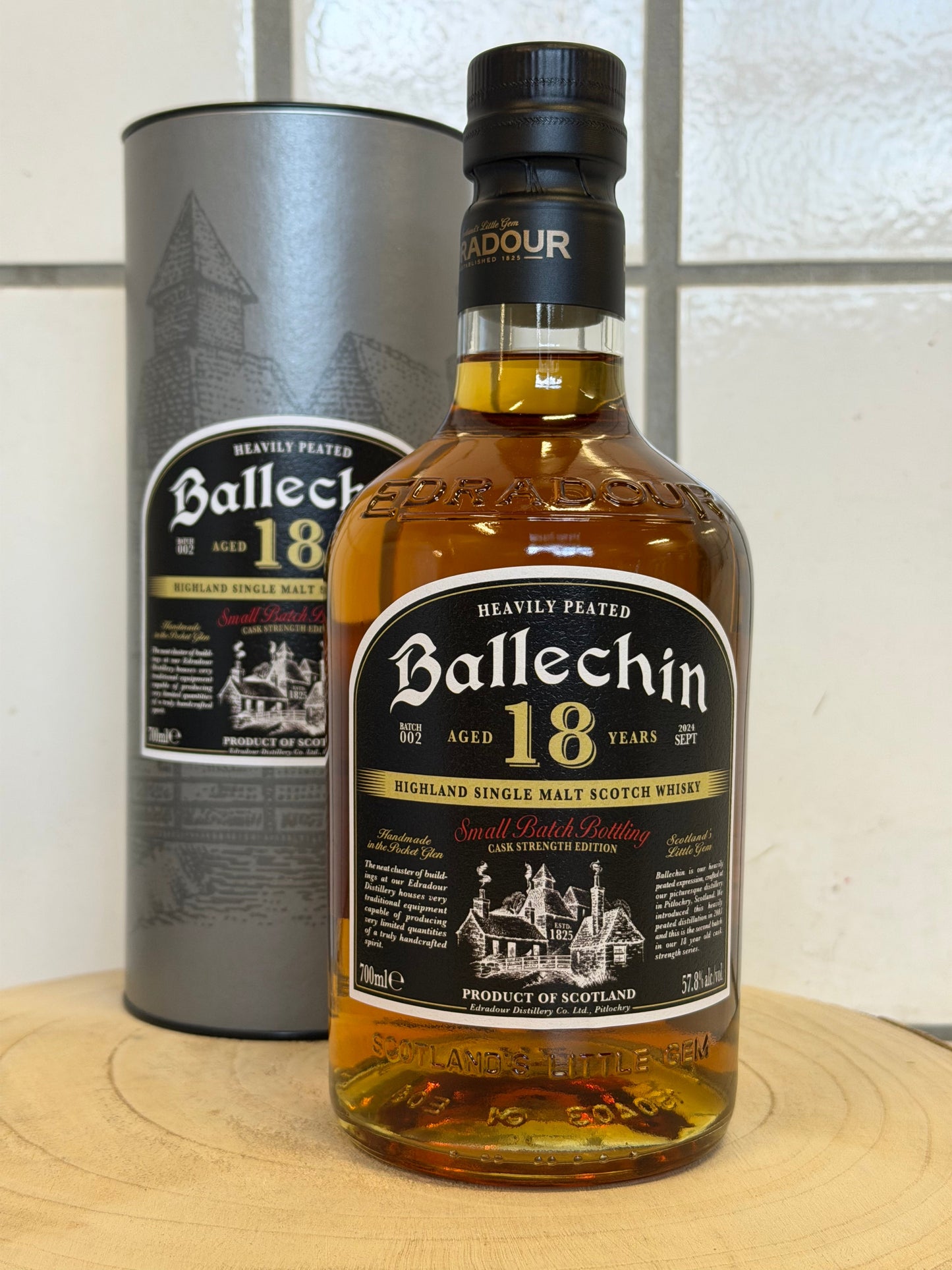 Edradour Ballechin 18 YO Small Batch Cask Strength Batch 2 57.8%