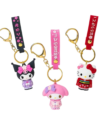 Sanrio Kimono Keyrings / サンリオ着物キーホルダー