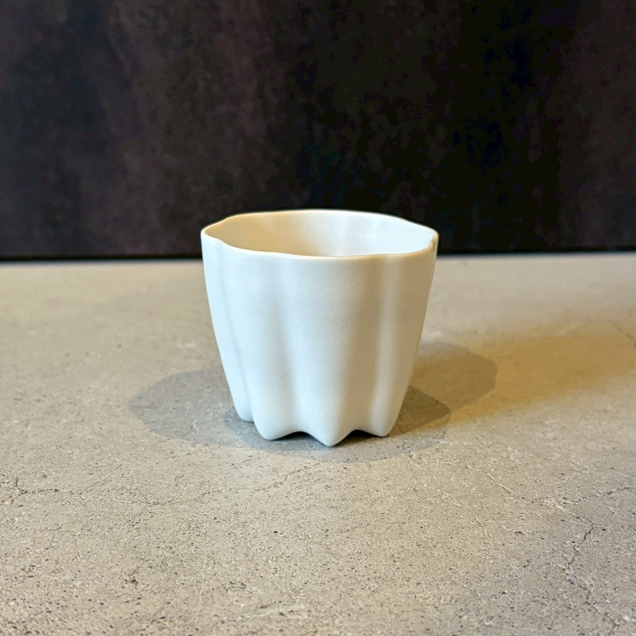 Canelé Tea Set, White Teacup [FK13] 