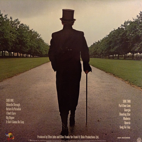 Elton John - A Single Man (Vinyl, LP, Album, Stereo) Very Good Plus (VG+) / Good Plus (G+)