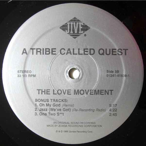 A Tribe Called Quest - The Love Movement (Vinyl, LP, Album, Limited...