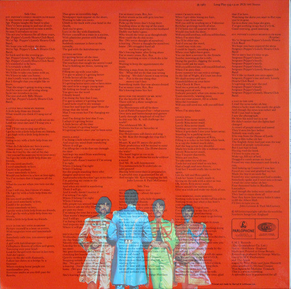 The Beatles - Sgt. Pepper's Lonely Hearts Club Band (Vinyl, LP, Album, Reissue, Repress, Stereo) Very Good (VG) / Very Good (VG)