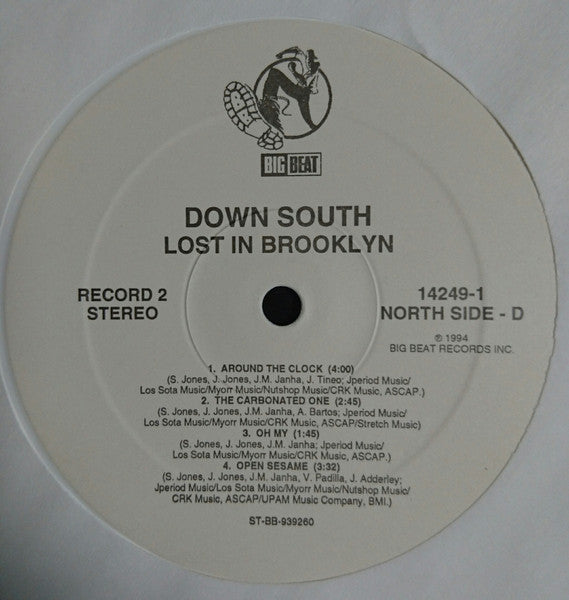 Down South - Lost In Brooklyn (2xVinyl, LP, Album) Mint (M) / Mint (M)