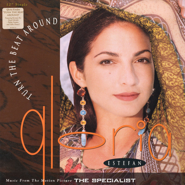 Gloria Estefan - Turn The Beat Around (Vinyl, 12", 33 ⅓ RPM, Single) Good Plus (G+) / Very Good (VG)