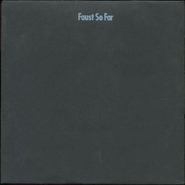 Faust - So Far (Vinyl, LP, Album) Near Mint (NM or M-) / Good Plus (G+)