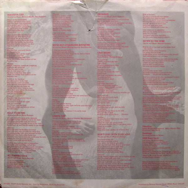 Michael Stanley Band - Greatest Hints (Vinyl, LP, Album) Very Good Plus (VG+) / Very Good (VG)
