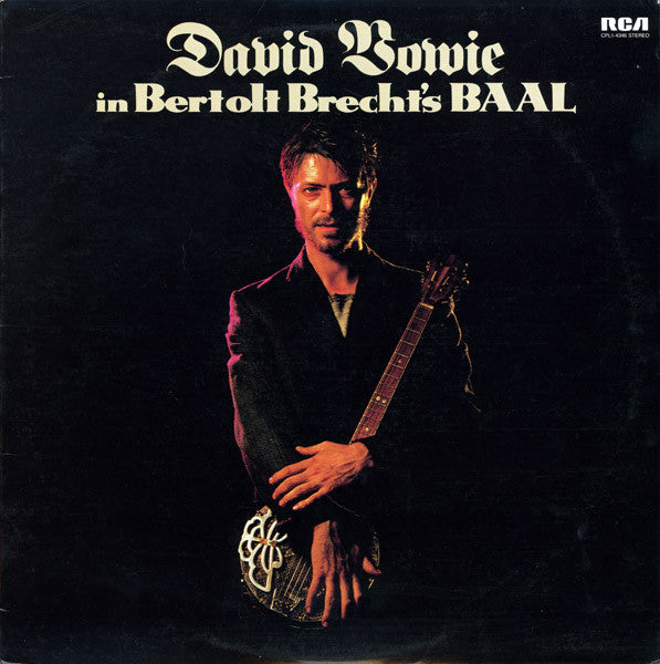 David Bowie - David Bowie In Bertolt Brecht's Baal (Vinyl, 12", 33 ⅓ RPM, EP) Very Good (VG) / Very Good Plus (VG+)