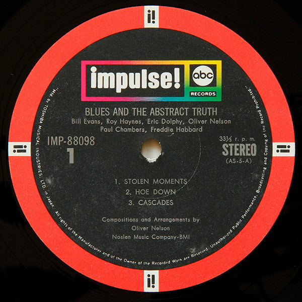 Oliver Nelson - The Blues And The Abstract Truth (Vinyl, LP, Album,...