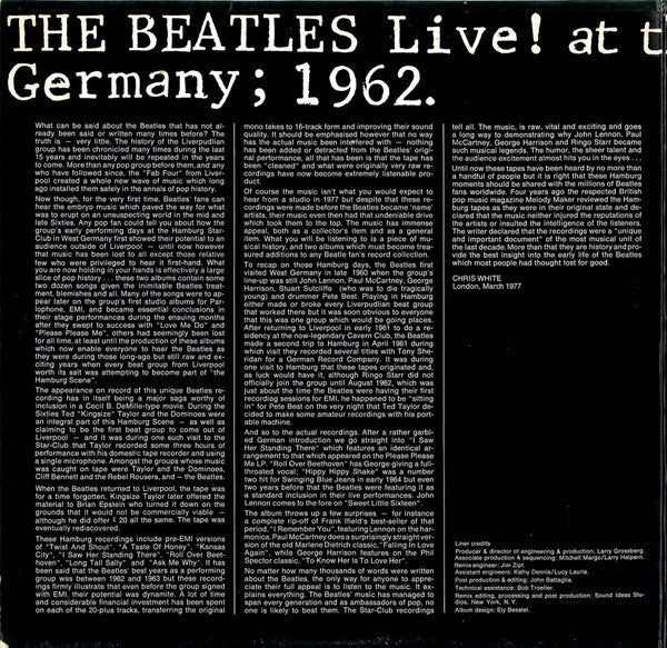The Beatles - Live! At The Star-Club In Hamburg, Germany; 1962 (Vin...