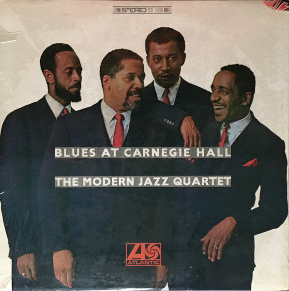 The Modern Jazz Quartet - Blues At Carnegie Hall (Vinyl, LP, Album, Stereo) Good Plus (G+) / Good Plus (G+)