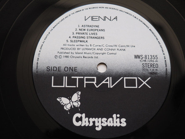 Ultravox - Vienna (Vinyl, LP, Album)
