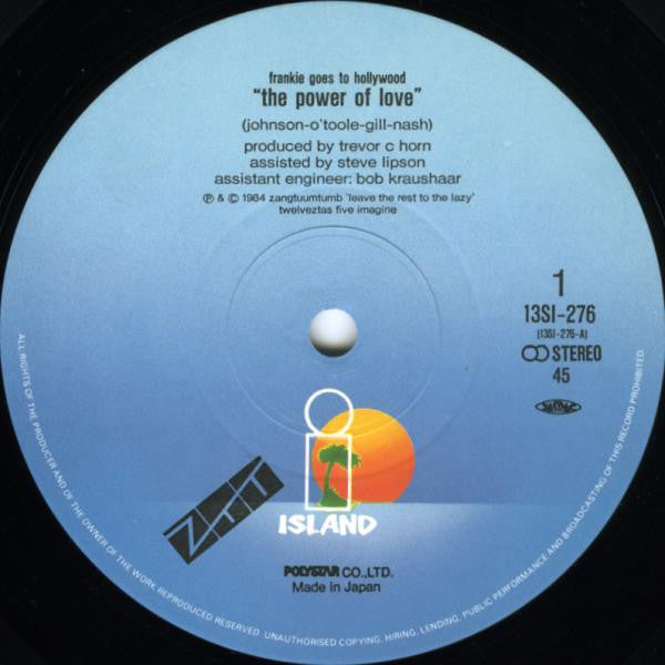 Frankie Goes To Hollywood - The Power Of Love (Vinyl, 12", 45 RPM)