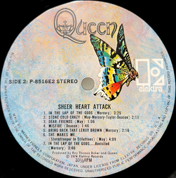Queen - Sheer Heart Attack = シアー・ハート・アタック (Vinyl, LP, Album, Stereo)