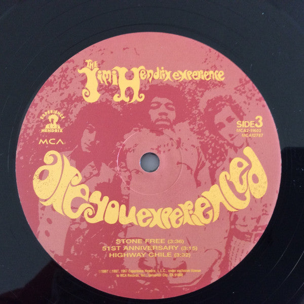 The Jimi Hendrix Experience - Are You Experienced (2xVinyl, LP, Album, Limited Edition, Numbered, Remastered, Stereo) Very Good Plus (VG+) / Very Good Plus (VG+)