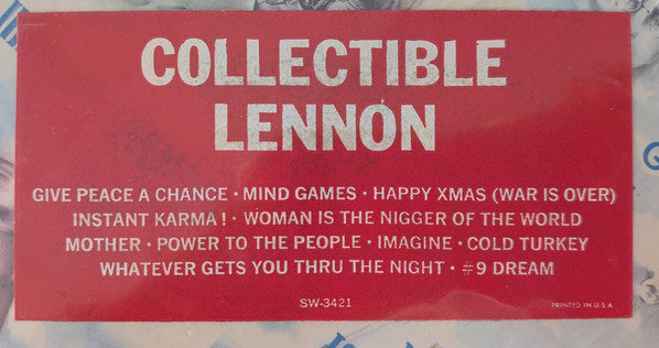 John Lennon - Shaved Fish (Vinyl, LP, Compilation, Stereo)