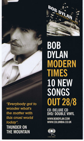 Bob Dylan - Modern Times (2xVinyl, LP, Album, Stereo) Mint (M) / Near Mint (NM or M-)