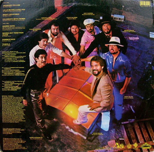 Tierra - Together Again (Vinyl, LP, Album) Very Good (VG) / Good (G)