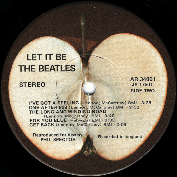 The Beatles - Let It Be (Vinyl, LP, Album, Stereo)