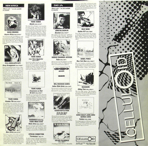 The Golden Palominos - Visions Of Excess (Vinyl, LP, Album, Stereo) Very Good Plus (VG+) / Very Good Plus (VG+)