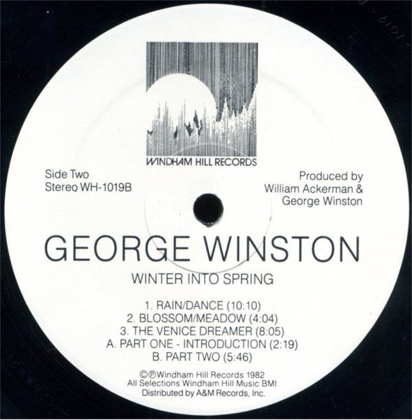 George Winston - Winter Into Spring (Vinyl, LP, Album, Reissue, Stereo) Good Plus (G+) / Good Plus (G+)