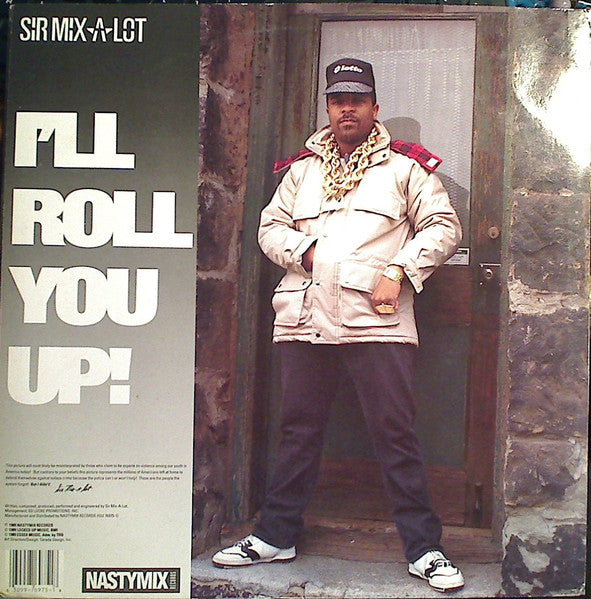 Sir Mix-A-Lot - Iron Man / I'll Roll You Up! (Vinyl, 12", 33 ⅓ RPM) Good Plus (G+) / Very Good Plus (VG+)