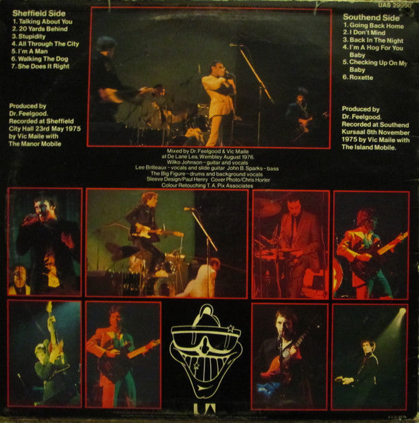 Dr. Feelgood - Stupidity (Vinyl, LP, Album, Stereo) Very Good Plus (VG+) / Good Plus (G+)