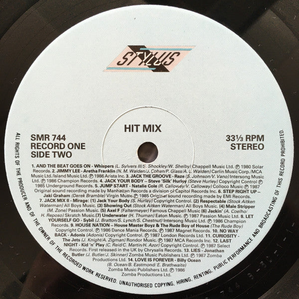 Various - Hit Mix (2xVinyl, LP, Mixed, Stereo) Very Good Plus (VG+) / Very Good (VG)
