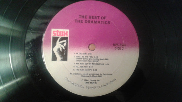 The Dramatics - The Best Of The Dramatics (Vinyl, LP, Compilation) Good Plus (G+) / Very Good Plus (VG+)