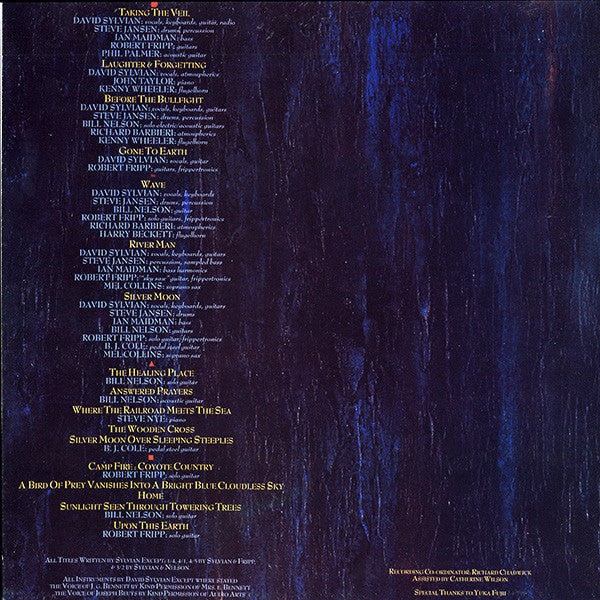 David Sylvian - Gone To Earth (2xVinyl, LP, Album) Very Good (VG) / Very Good (VG)