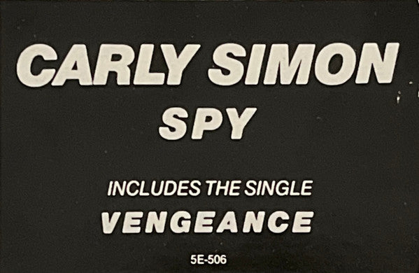 Carly Simon - Spy (Vinyl, LP, Album, Stereo) Good Plus (G+) / Very Good (VG)