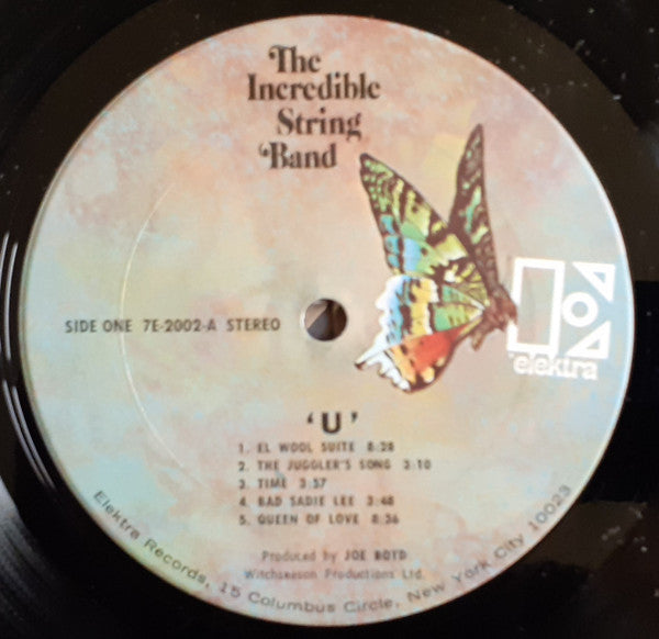 The Incredible String Band - U (2xVinyl, LP) Good Plus (G+) / Good (G)